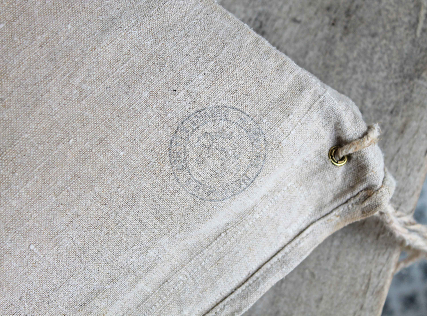 Vintage Anchor Stamp Scatter Cushion