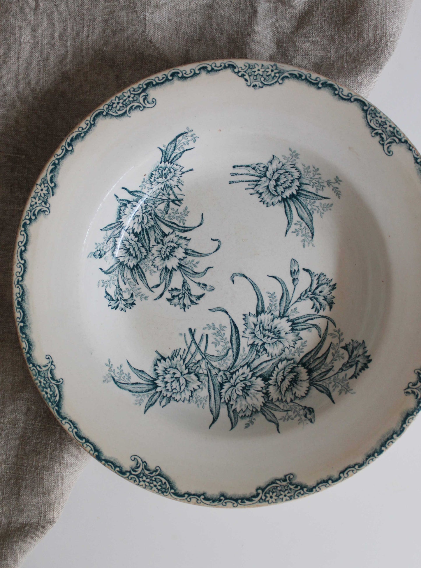 Vintage Carnation Bowl