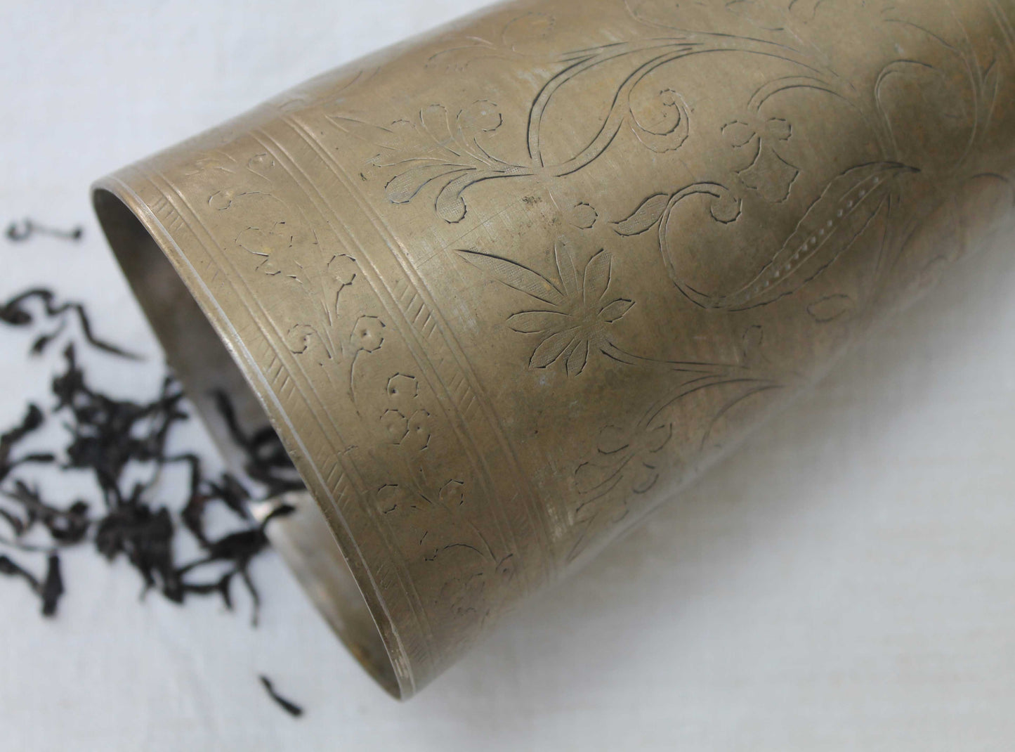 Vintage Chai Cup Gold