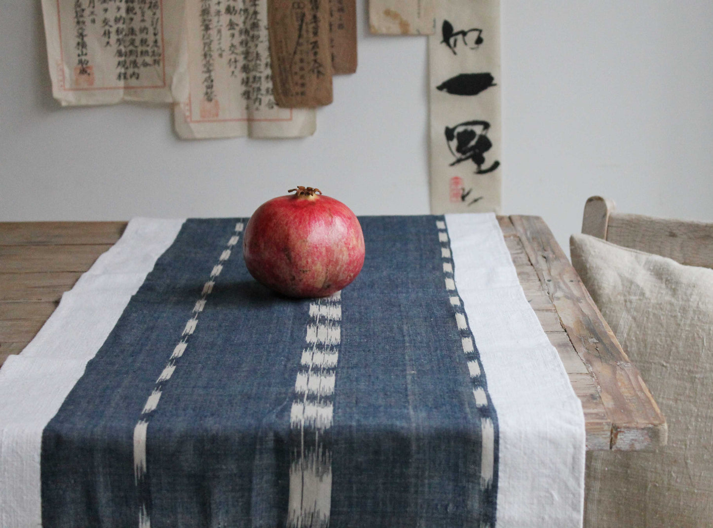 Vintage Ikat Table Runner