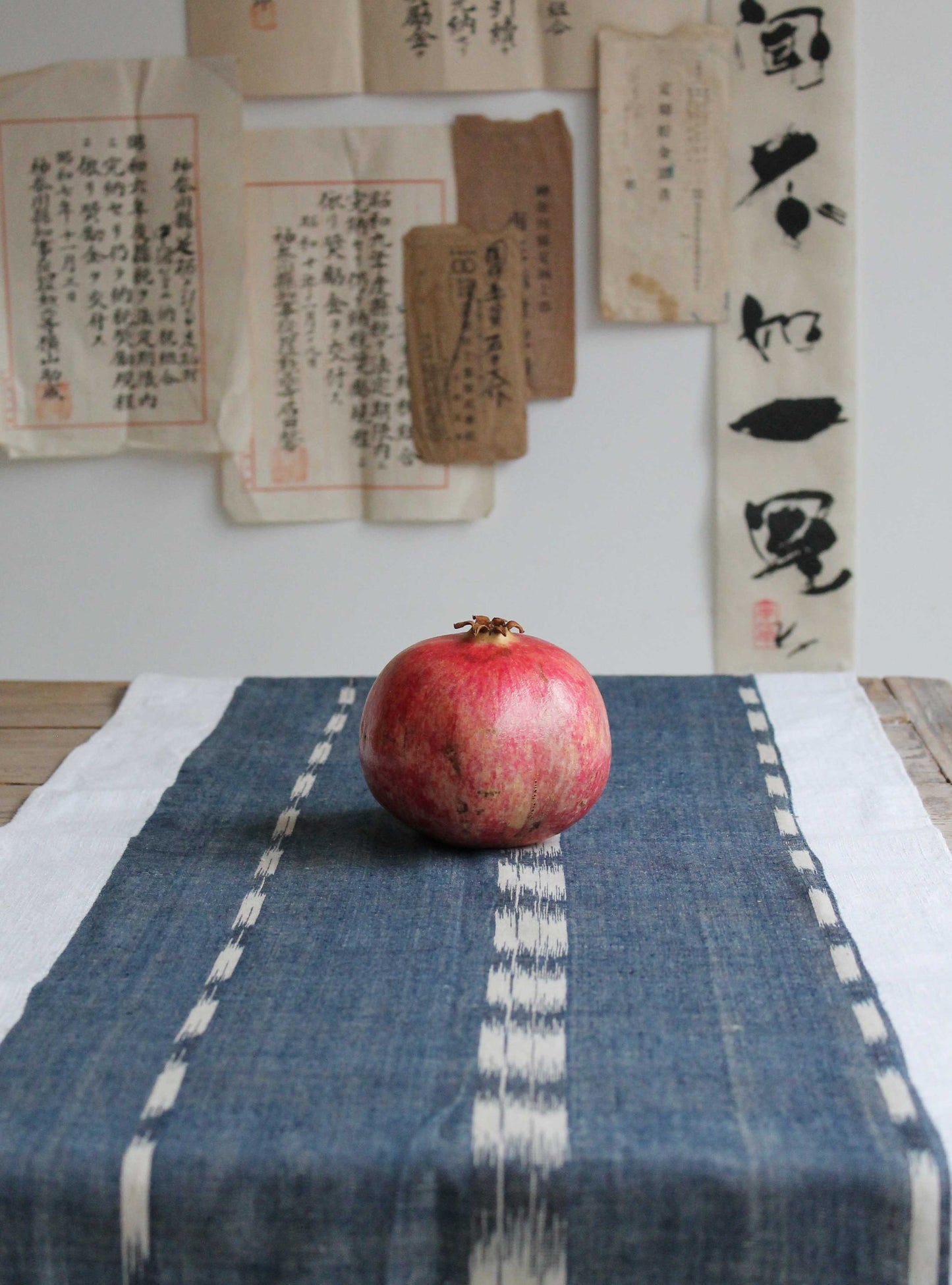 Vintage Ikat Table Runner