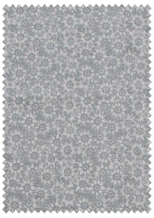 Summer Lea Manoir Grey - Natural Linen Swatch