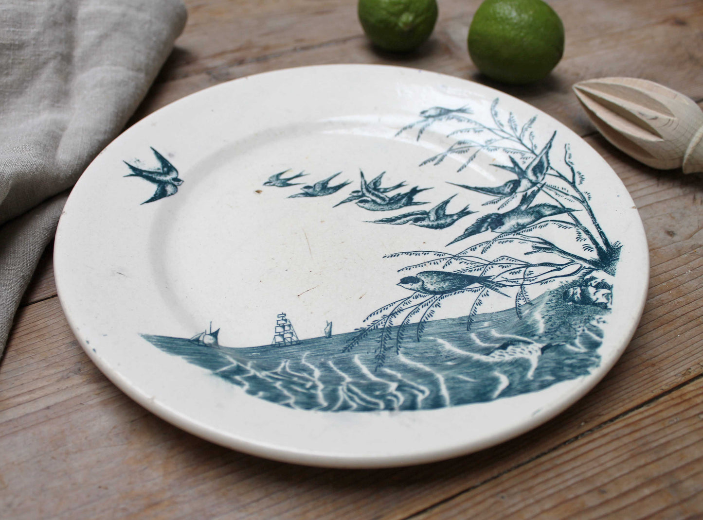 Vintage Birds Plate