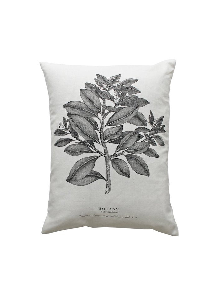 Botany Bay Linen Cushion White Background