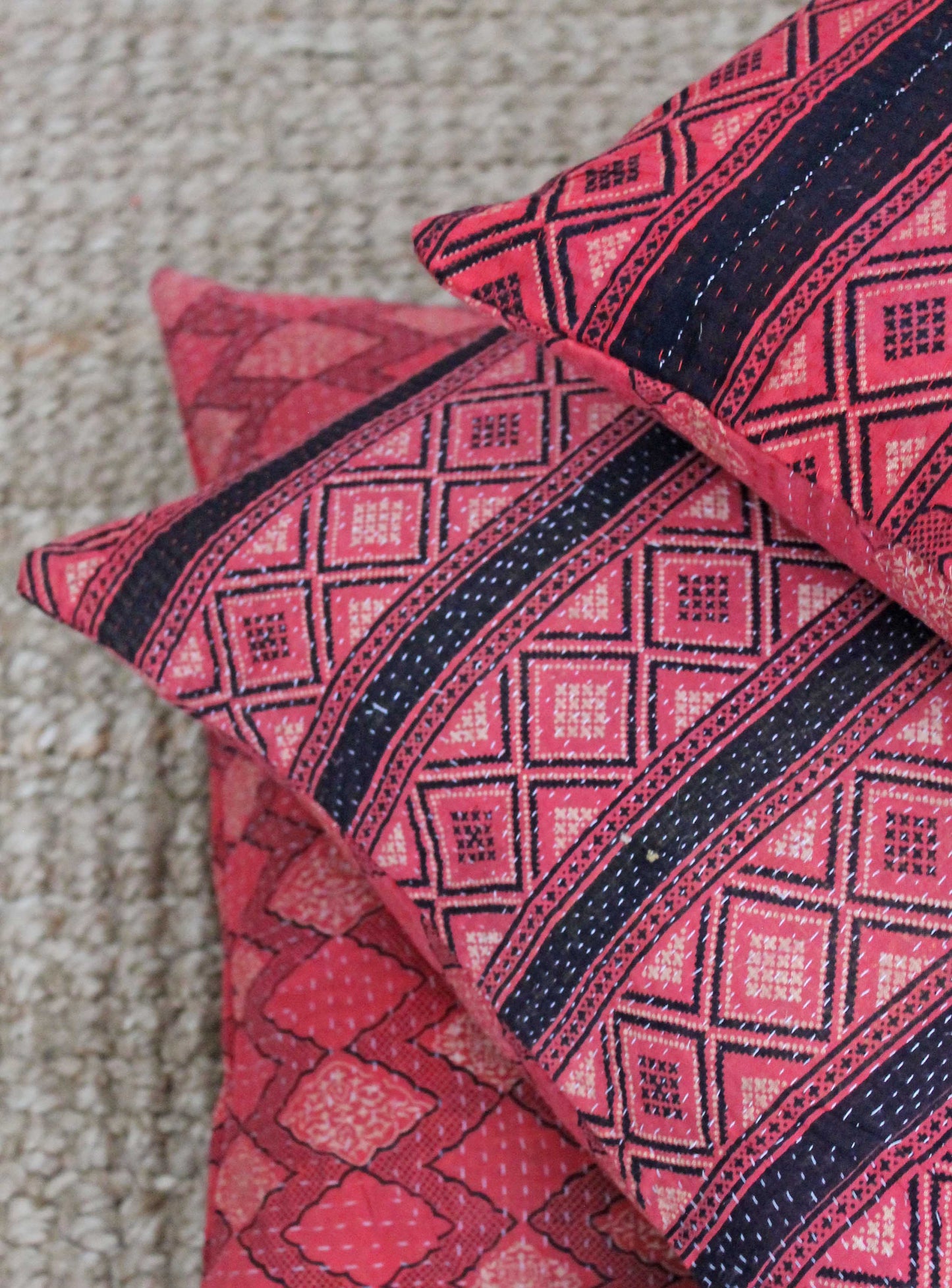 Vintage Kantha Cushions