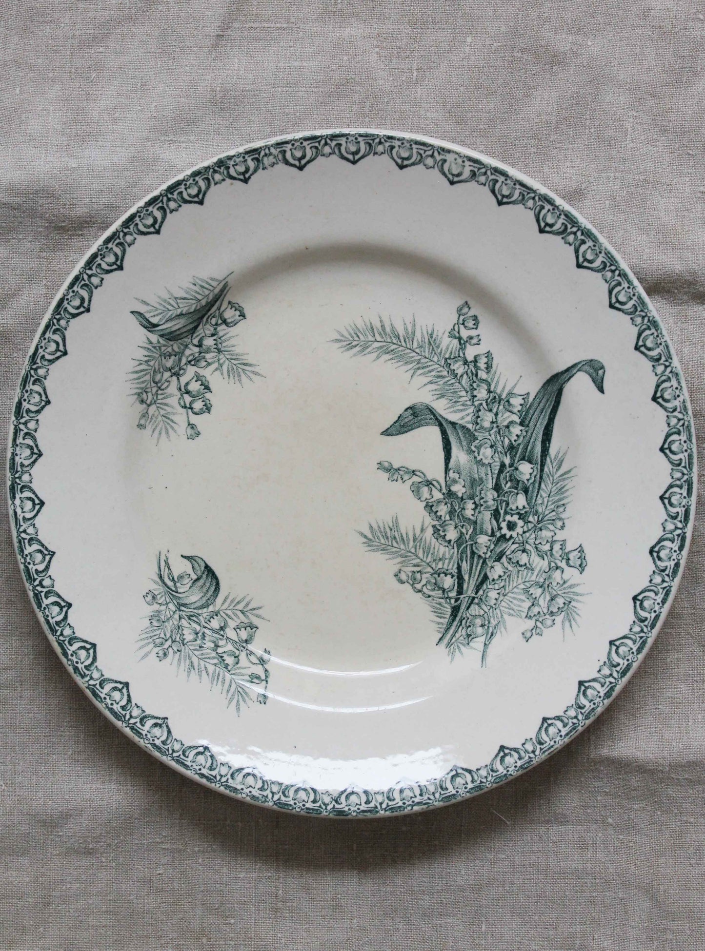 Vintage Lily of the Valley Plates