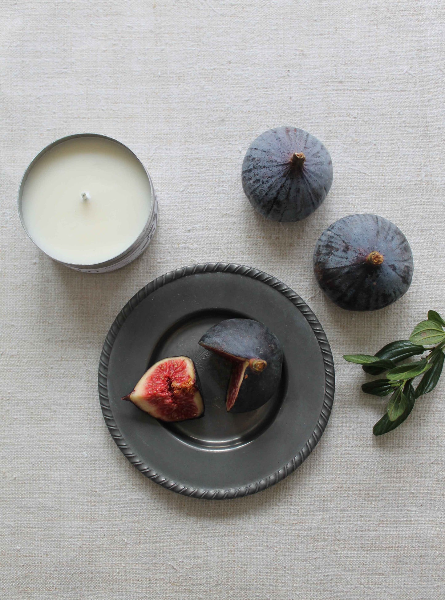 Mediterranean Fig Travel Tin Candle