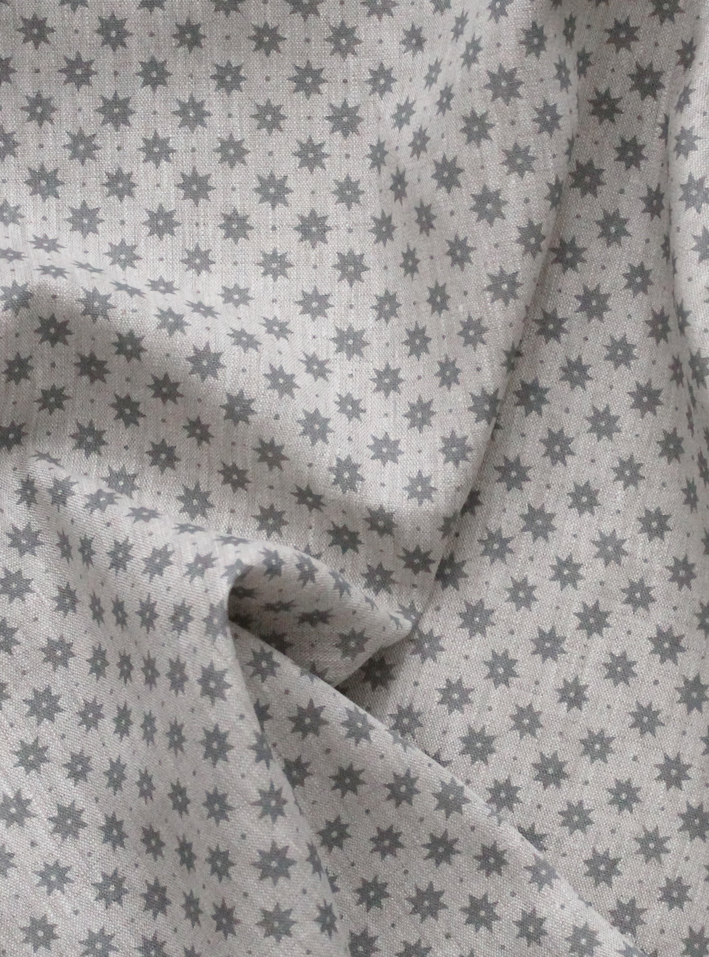 Manoir Grey Petite Etoile - Natural Linen