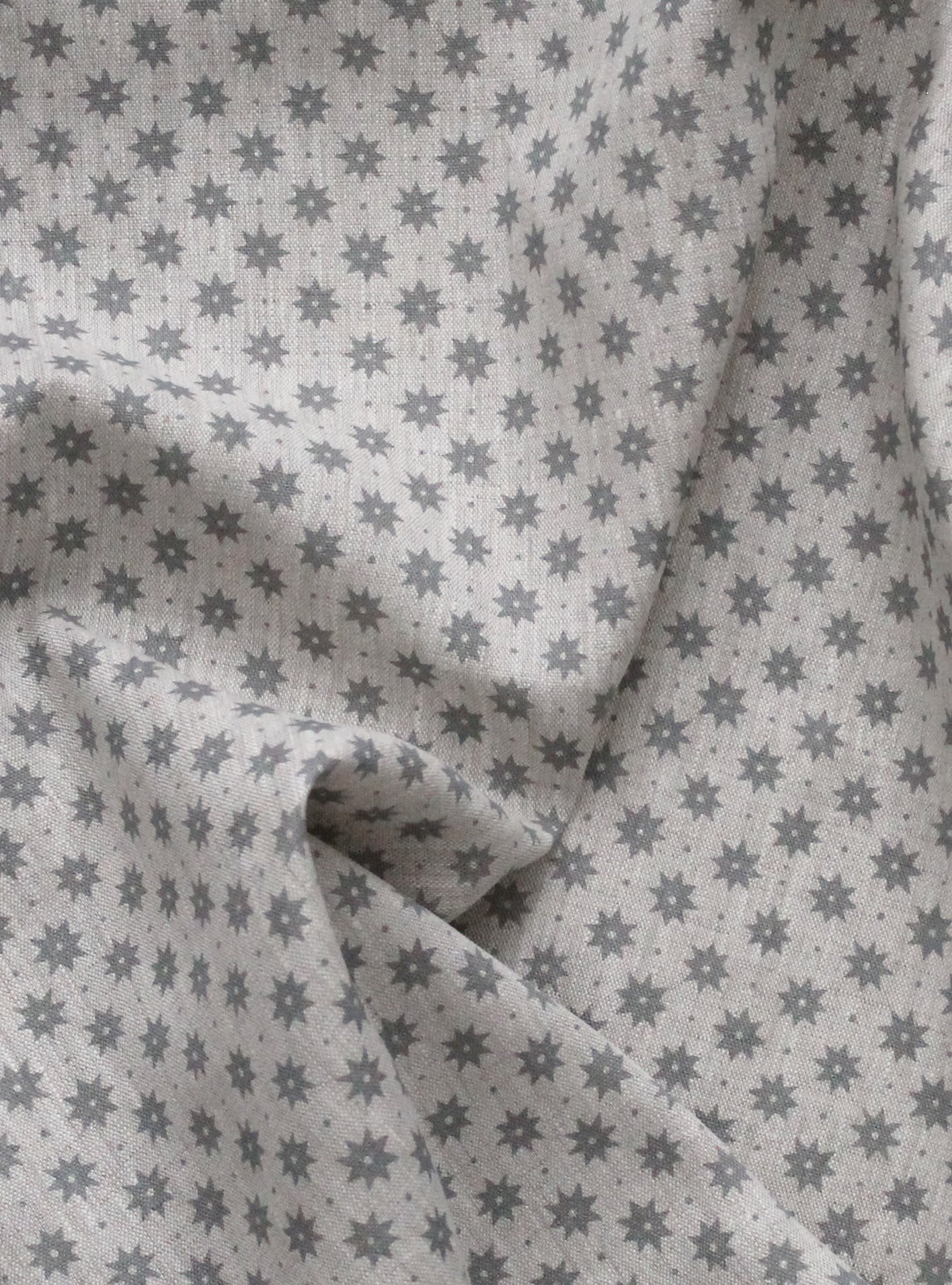 Manoir Grey Petite Etoile - Natural Linen