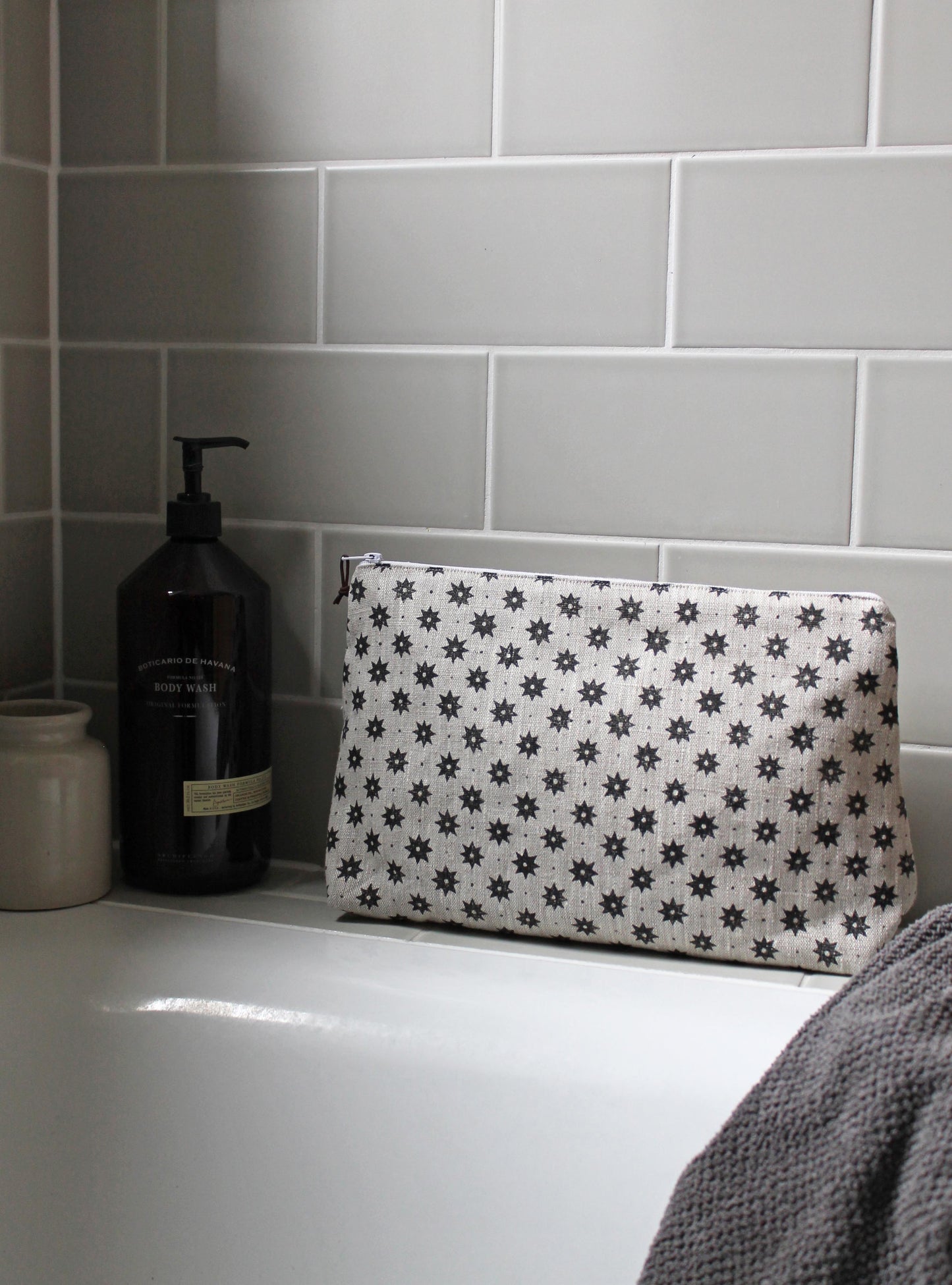 Petite Etoile Soot Washbag