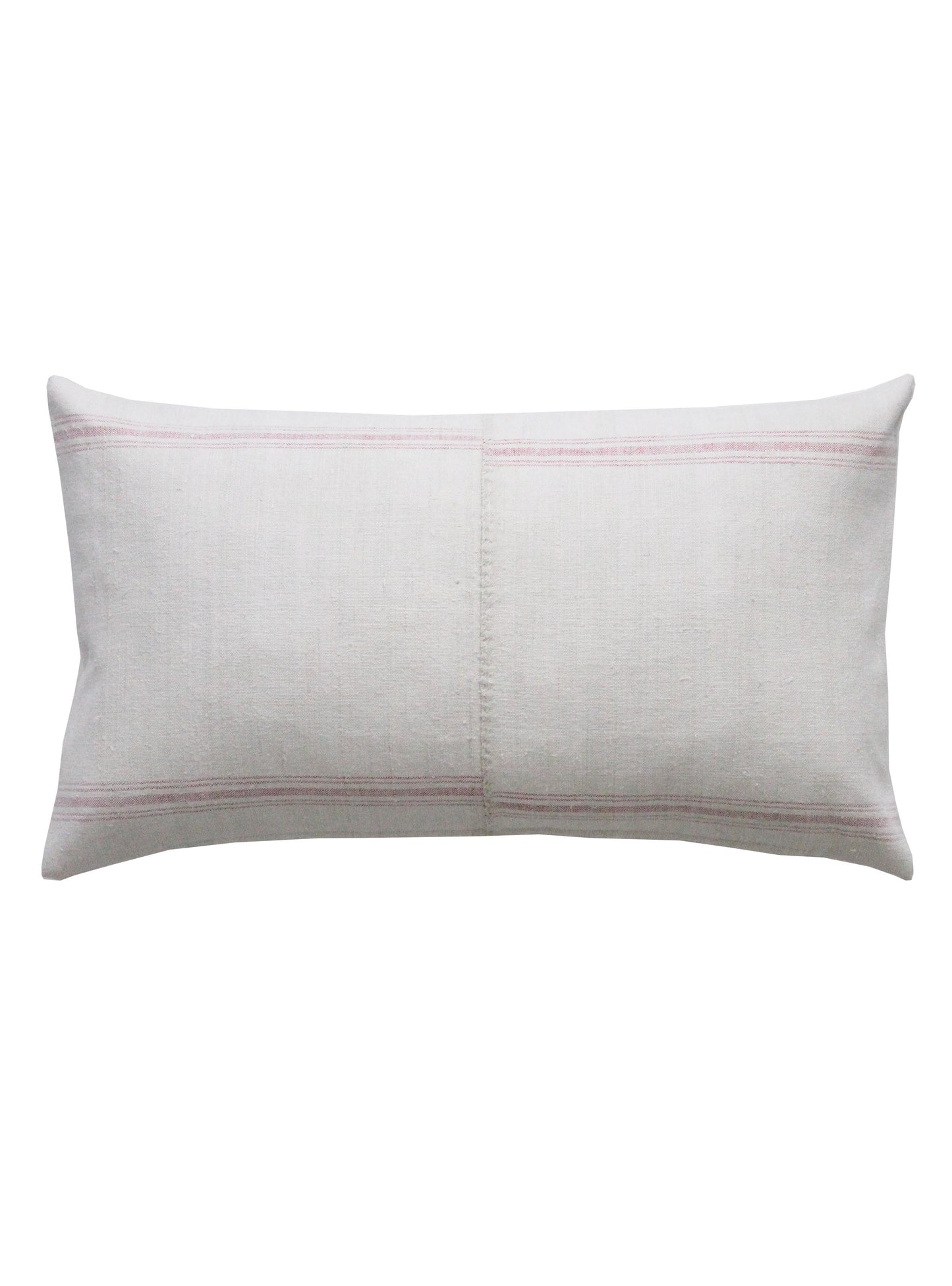 Vintage Pink Stripe Linen Cushions