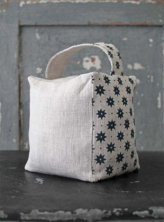 Petite Etoile Prussian Blue Door Stop