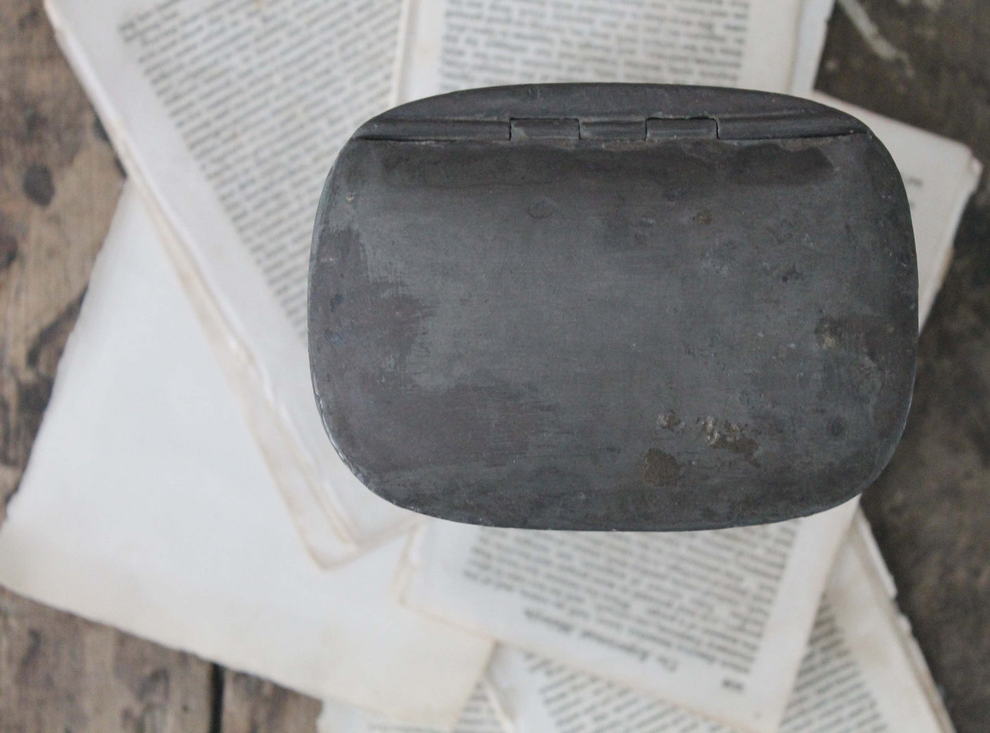 Vintage Pewter Pot