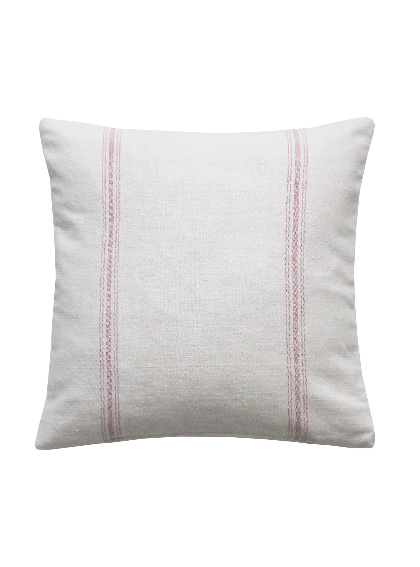 Vintage Pink Stripe Linen Cushions