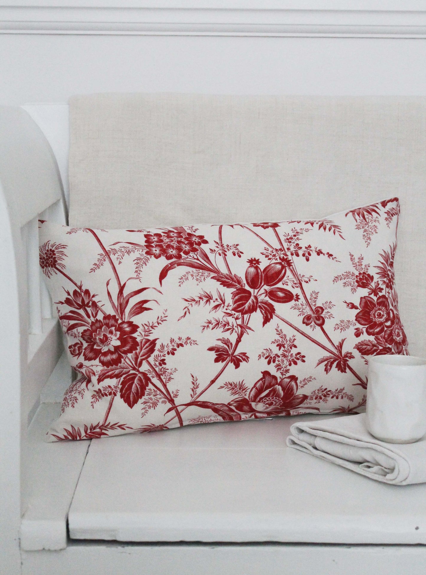 Rouge et Blanc Cushions