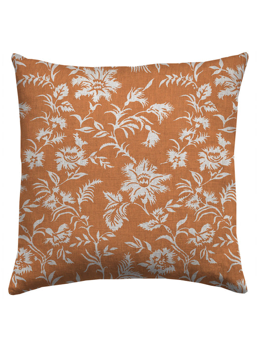 Clotilde Burnt Orange Scatter Cushion