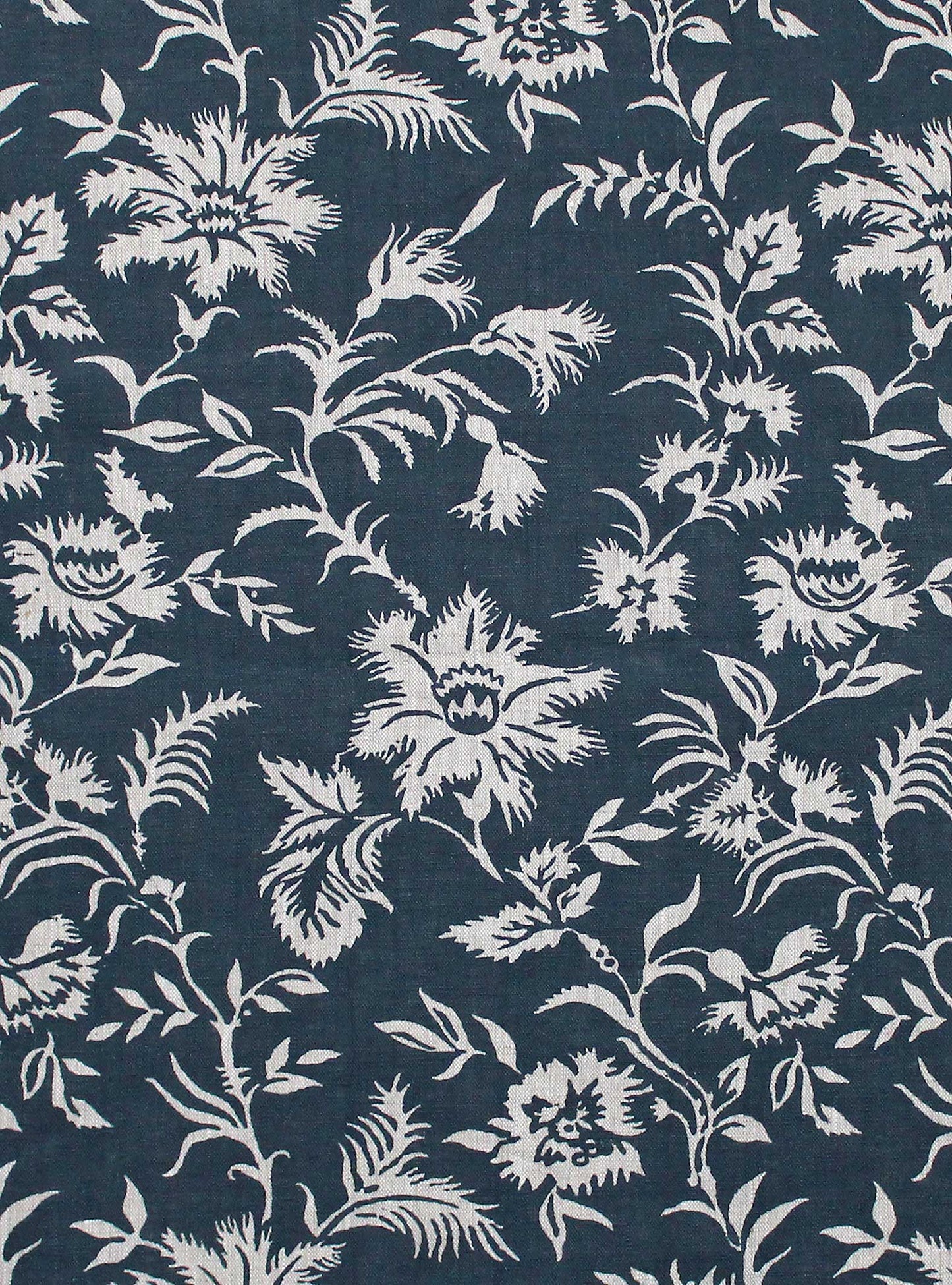 Clotilde Blue - Natural Linen