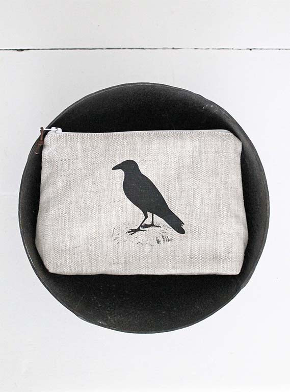 Corvus Corax Soot Small Washbag Image 1