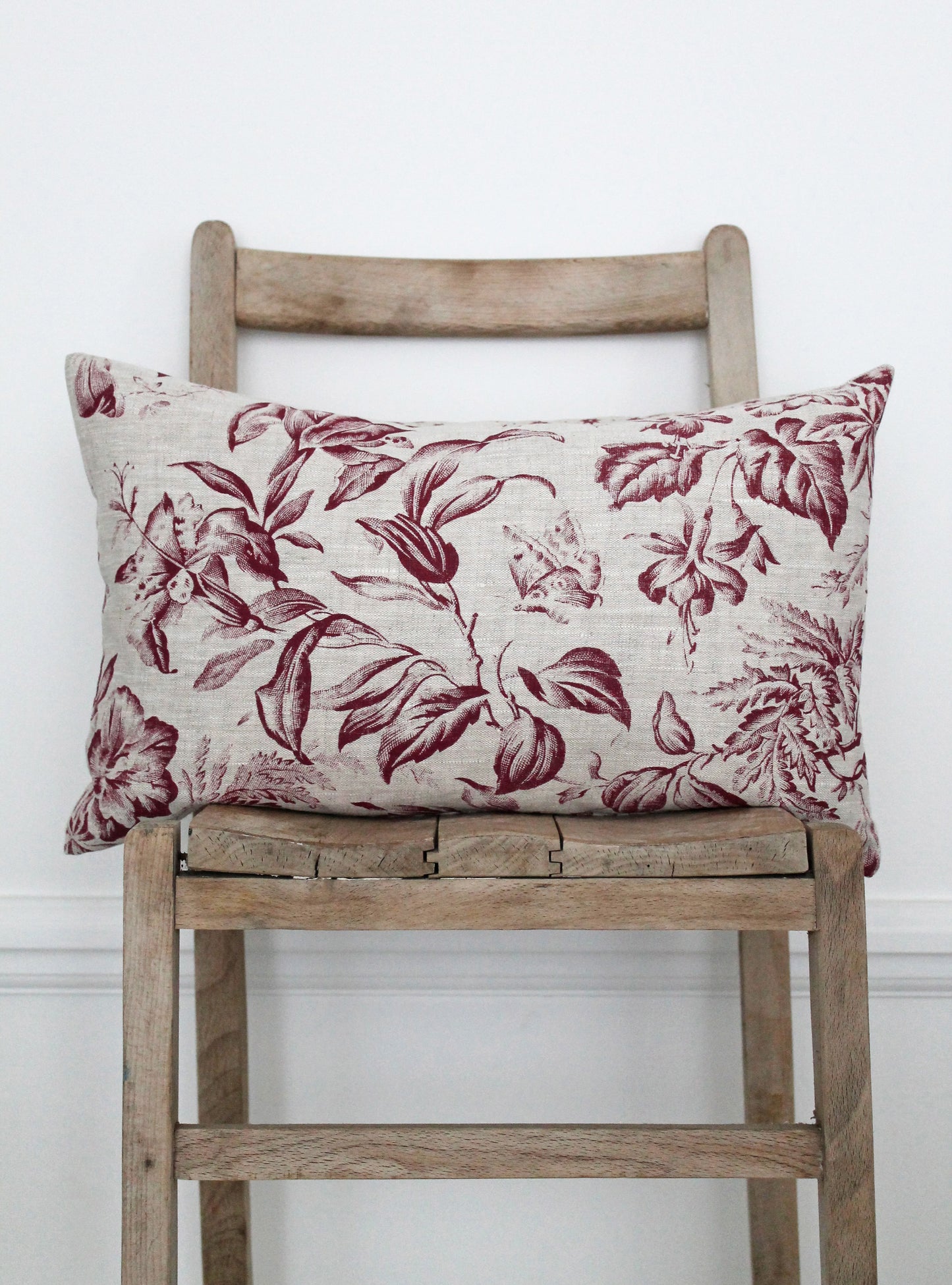 Floraison French Raspberry Scatter Cushion