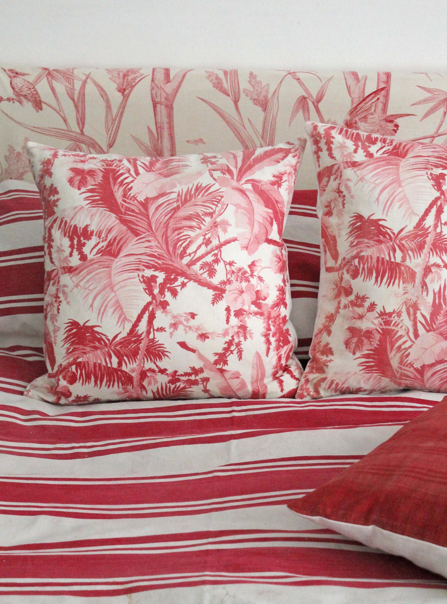 Pink Jungle Cushions