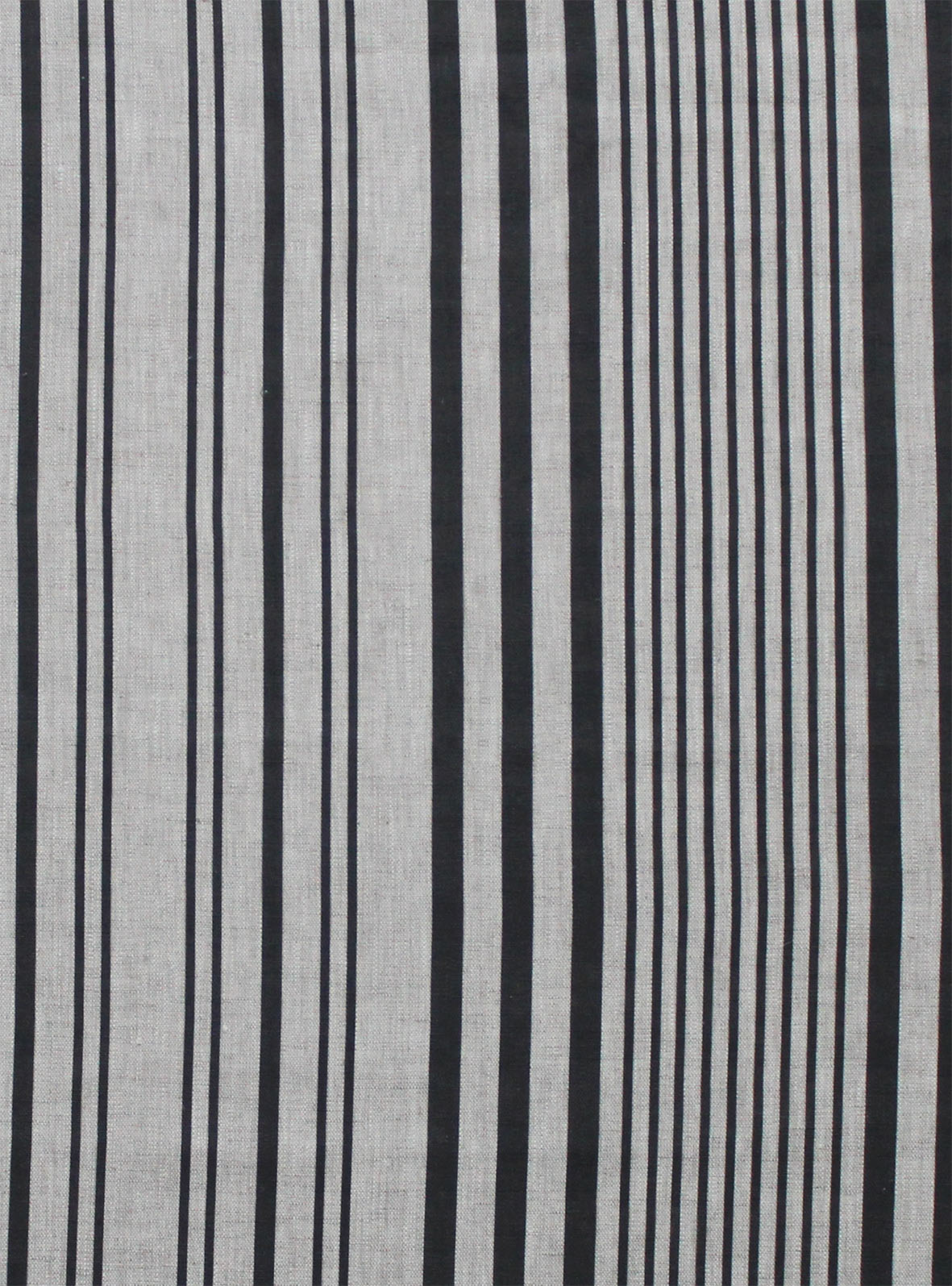 Stanley Stripe Soot - Natural Linen