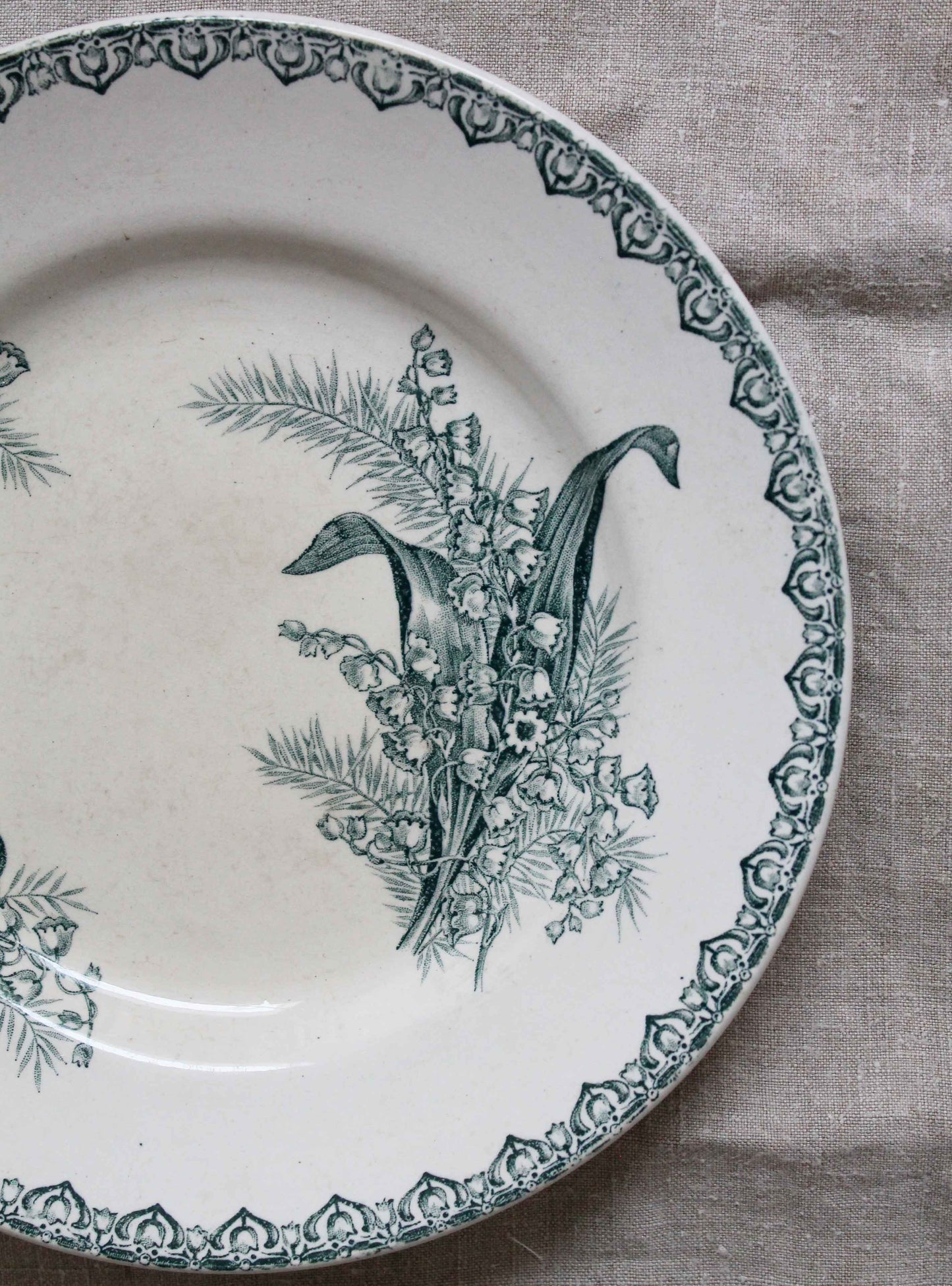 Vintage Lily of the Valley Plates