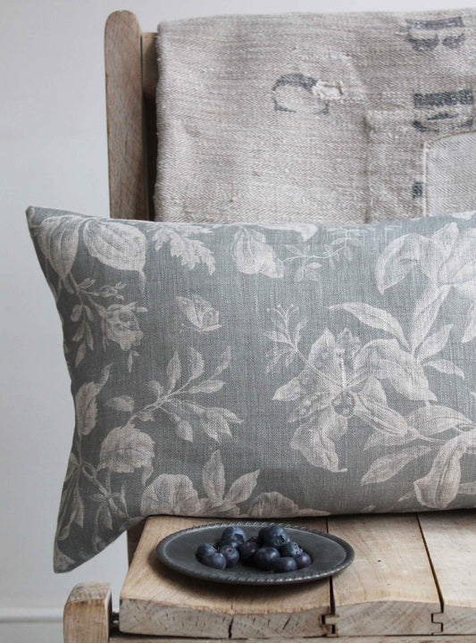 Floraison Manoir Grey Scatter Cushion