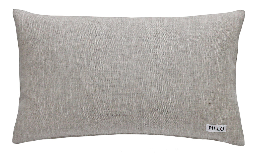 Natural Linen Scatter Cushion Back