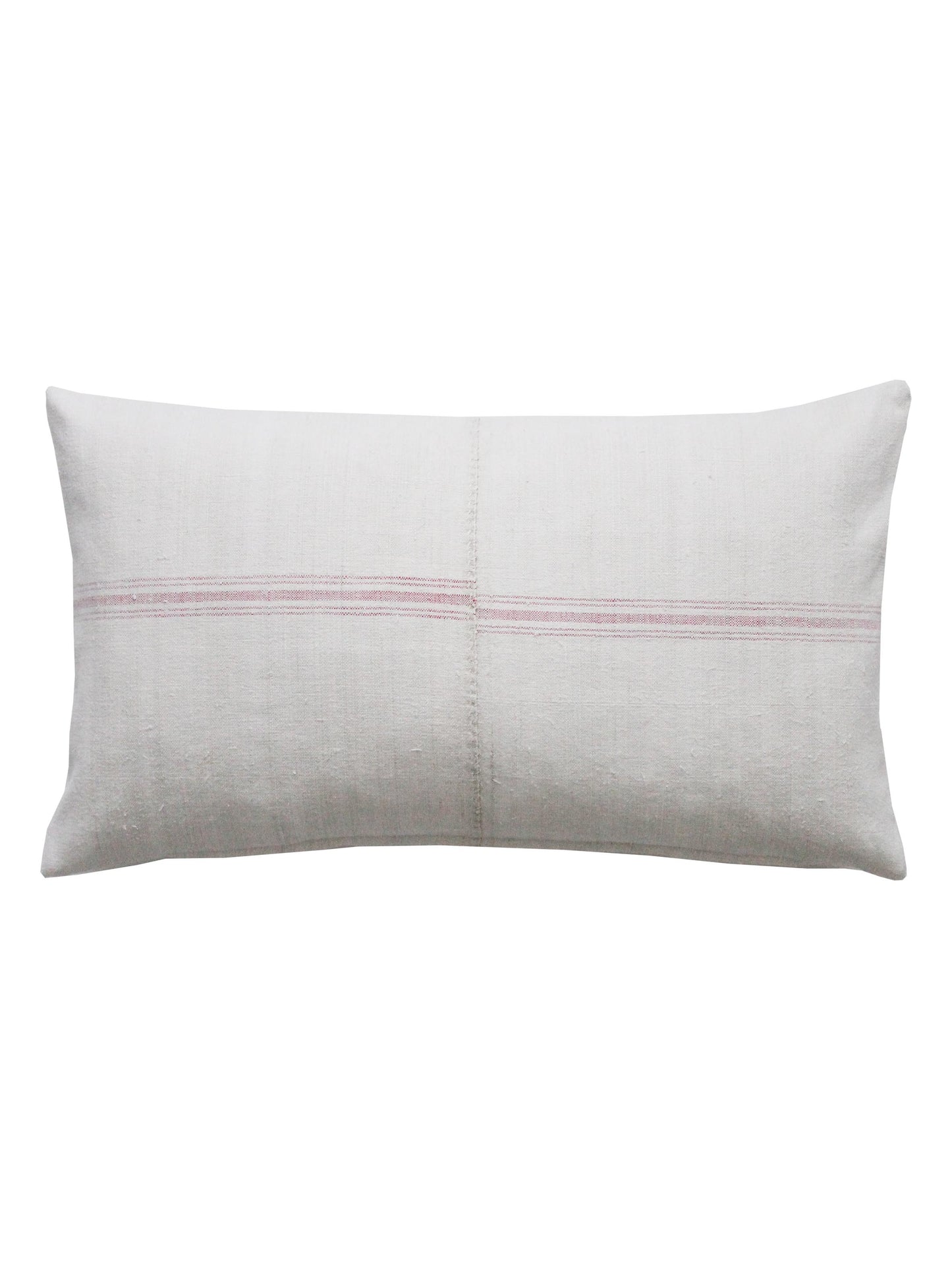 Vintage Pink Stripe Linen Cushions