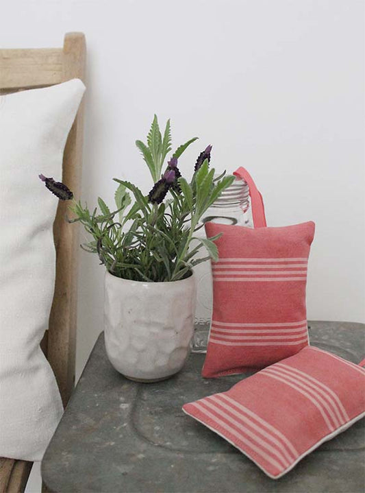 Pink Stripe Lavender Pad