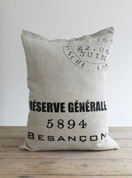Besancon Stamp Cushion